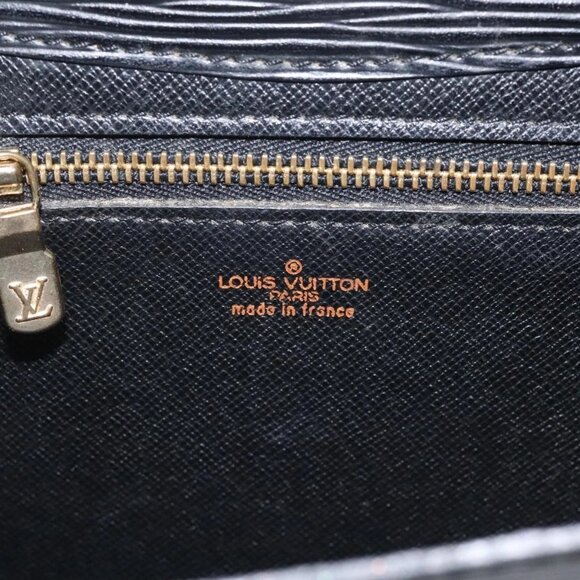 LOUIS VUITTON Epi Art Deco Clutch Bag Black - Picture 12 of 15